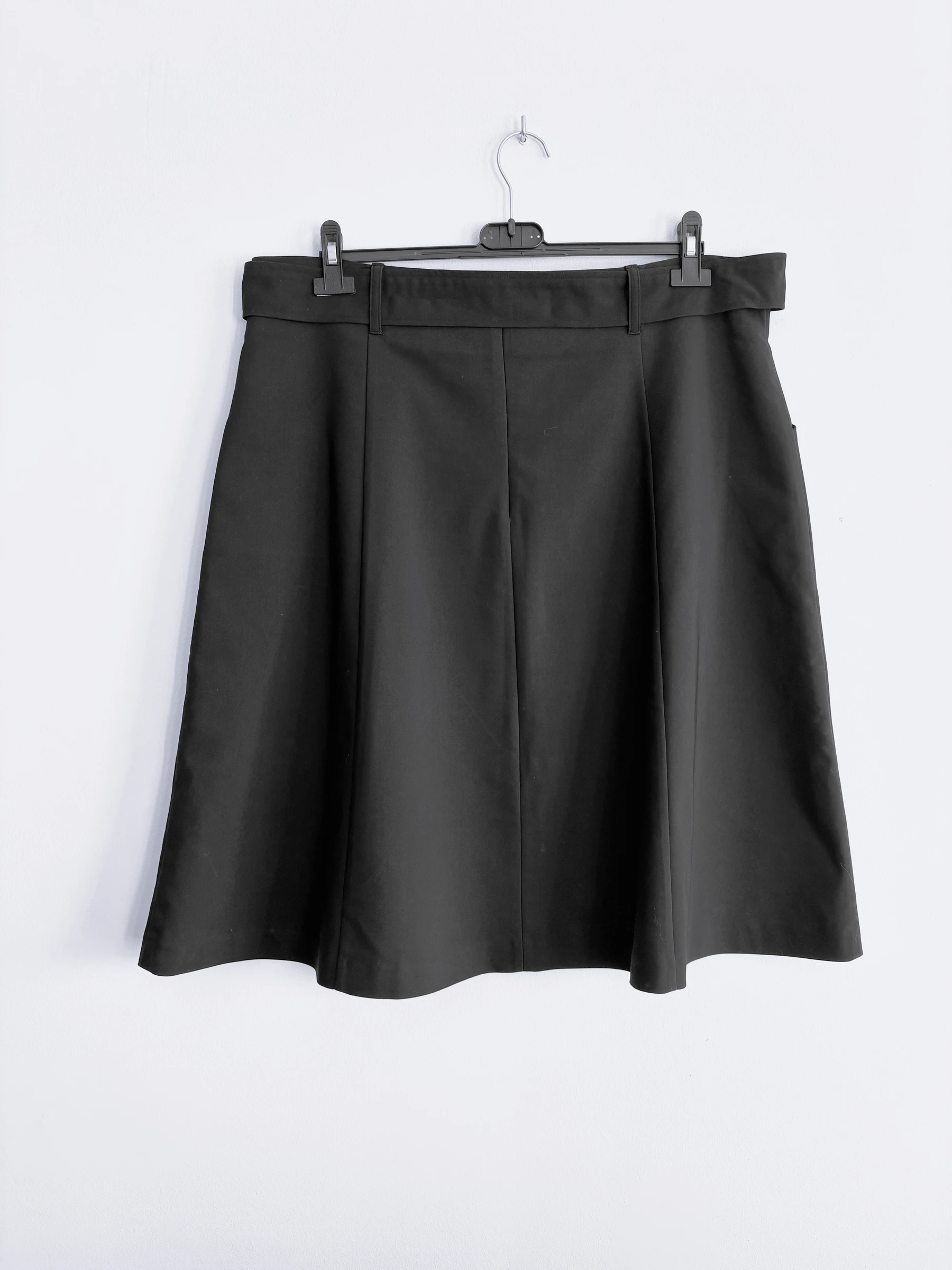 Caroline Biss A‑Lijn Rok – Azul Escuro – Tamanho 46 – Com Cinto e Bolsos – photo 4